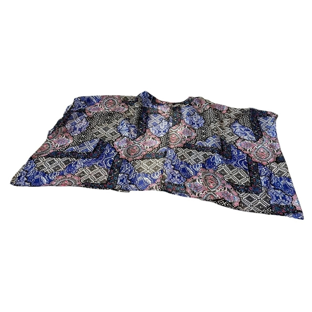 Arizona Jean Co. Women's Kimono Top Size XS Multicolor Boho Festival Wanderlust